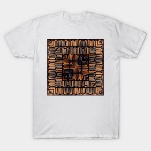 BOOKS on the SQUARE format puzzle and design T-Shirt